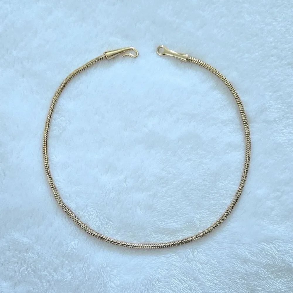 House🏠 of Harlow 1960 Gold💛 Round Serpentine Chain⛓️ Necklace - NIB - Picture 2 of 16